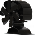 Mini Heat-Powered Fireplace Fan - Eco-Friendly and Self-Powered Silent Thermal Air Circulation Fan for Home Heating (No Electricity)