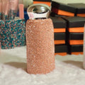 Rhinestone Insulated Water Bottle 260ml Stainless Steel Bling Mug Champagne