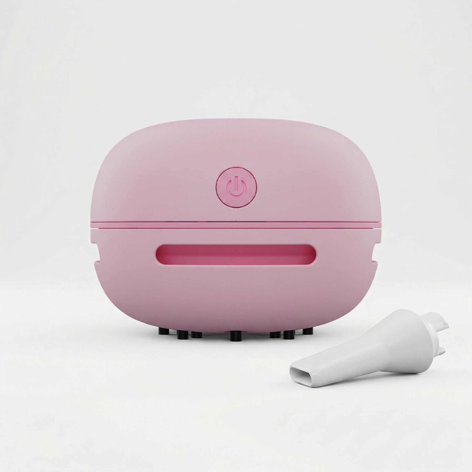 Pink Mini Handheld Cordless Vacuum Cleaner - USB Rechargeable Desktop Dust Collector with Strong Suction - Lightweight ABS Design, Washable Filter, Ideal for Home Office Keyboard & Student Desk Cleaning