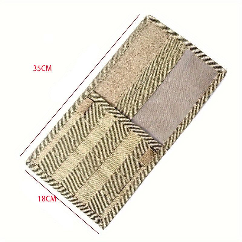 Navy Green Tactical Molle Car Sun Visor Organizer – Durable Nylon Vehicle Storage Pouch with Adjustable Buckle, Loop Panelled EDC Pockets and Pen Sheath for Cars, Trucks, SUVs and Daily Driving Essentials