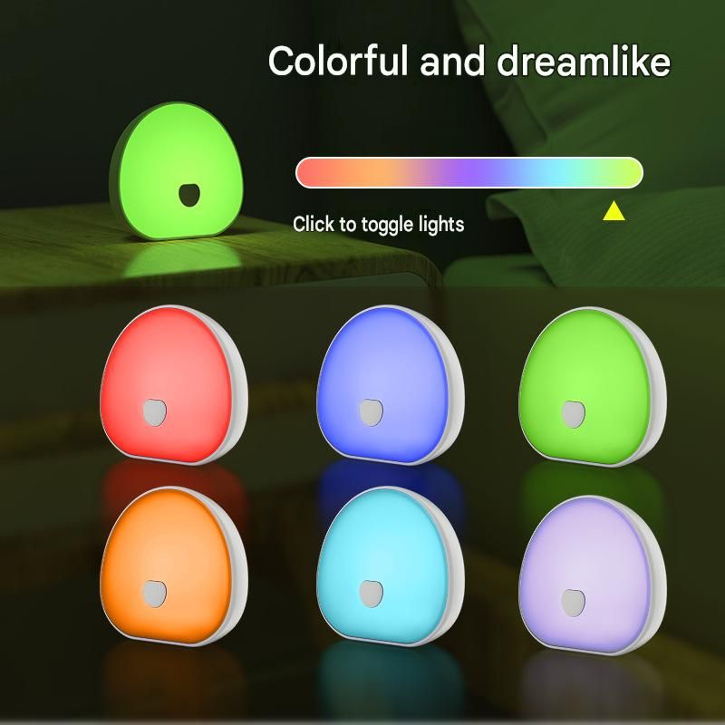 Nighttime Anxiety Relief & Relaxation Set - Grey Imitation Silk Sleep Eye Mask and  Smart White Noise Night Light for Soothing Sleep, Nursing, and Stress Reduction