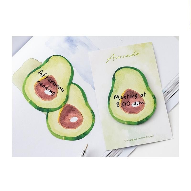 3 Packs Strawberry Design Fruit Shaped Sticky Notes - Cute Memo Pads for Journaling Office School - Reusable Adhesive Labels Gift Ready