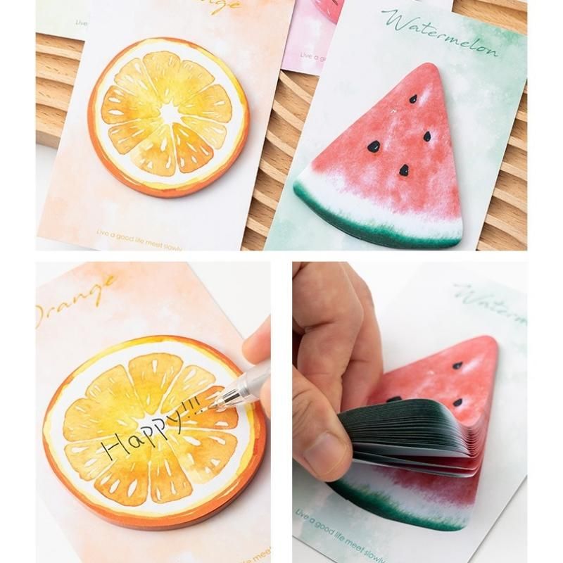 Fruit-Shaped Office Supplies Set-3 packs Strawberry Shaped Sticky Notes  and A5 Plush Notebook with Strawberry Shaped Detachable Coin Purse - Cute Memo Pads for Journaling Office School Gift Ready