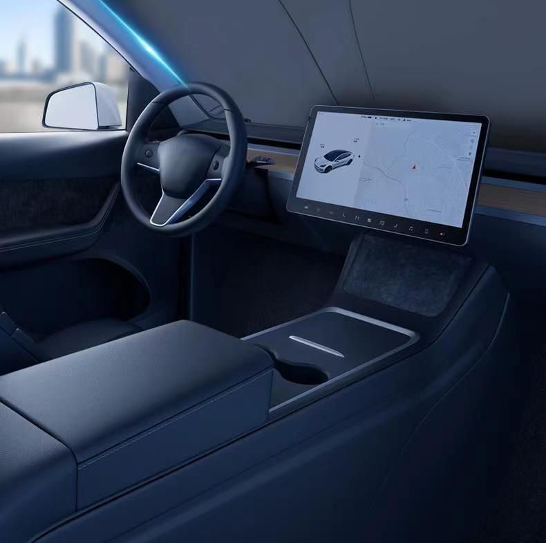 Reflective Car Windshield Sun Shade 57.1 x 31.5 Inch Foldable Front Windshield Sunshade UV Block Heat Insulation Titanium Silver Sun Visor Cover