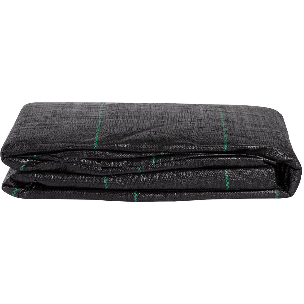 Geotextile Fabric, 3.8 x 15.2 m 3.5oz Woven PP Driveway Drain Cloth with 600lbs Tensile Strength, Heavy Duty Underlayment for Soil Stabilization, Landscaping, Weed Barrier,
