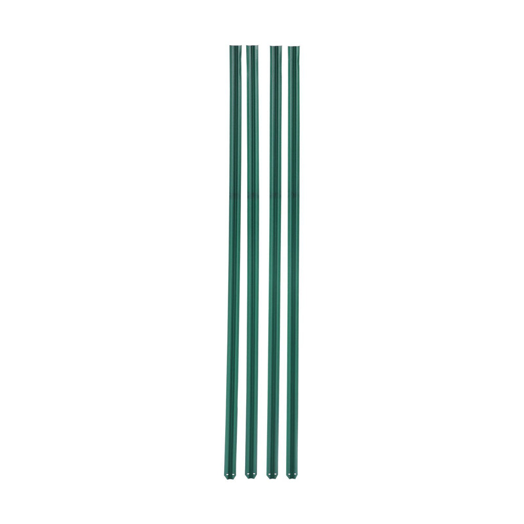 Bottom Locking Privacy Slats, Single-Wall Vertical Bottom-Locking Slats for Chain-Link Fence, High-Density HDPE Chain Link Slats Ideally Fit 1.5 m High Fence for Garden Farm Sports Field(Green)