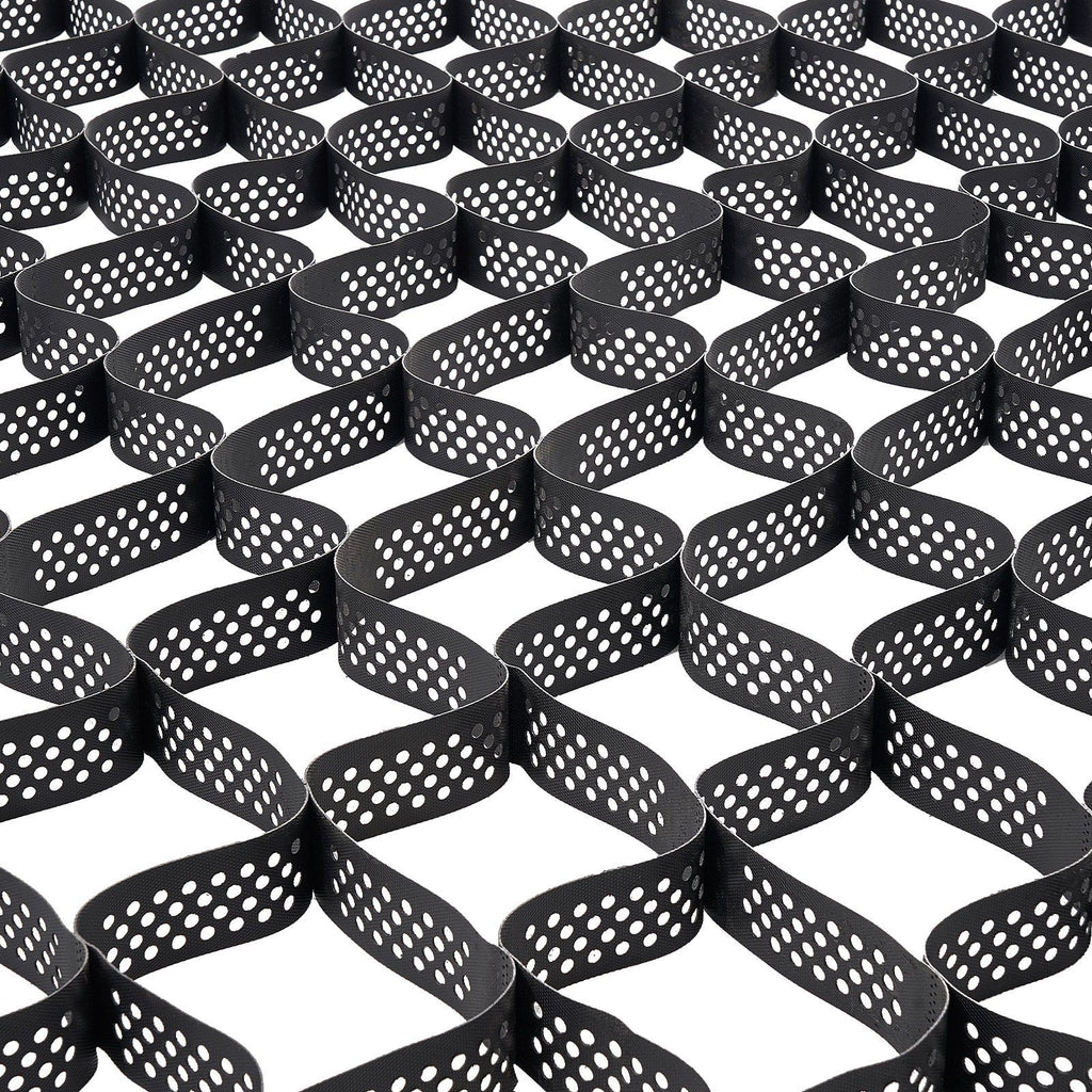 Gravel Grid, 75mm Depth, 5.2 x 2.7m, 853kg Per Sq ft Grass Ground Retainer, Permeable Geo Grids Driveway Stabilization, for Garden, Patio, Walkway, RV Parking Slopes