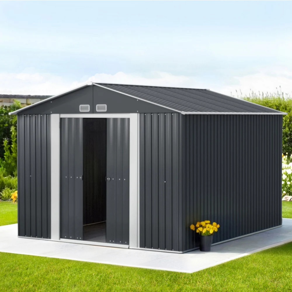 Giantz Garden Shed 3 × 3M Outdoor Storage Tool Workshop House Shelter