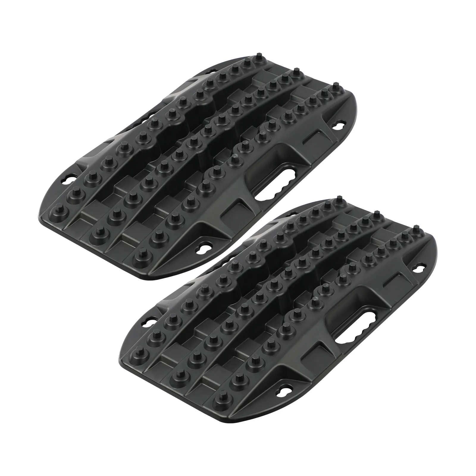 X-BULL Mini Recovery Tracks Traction Boards Sand Mud Snow 4WD 4 × 4 Vehicle 1 Pair Black